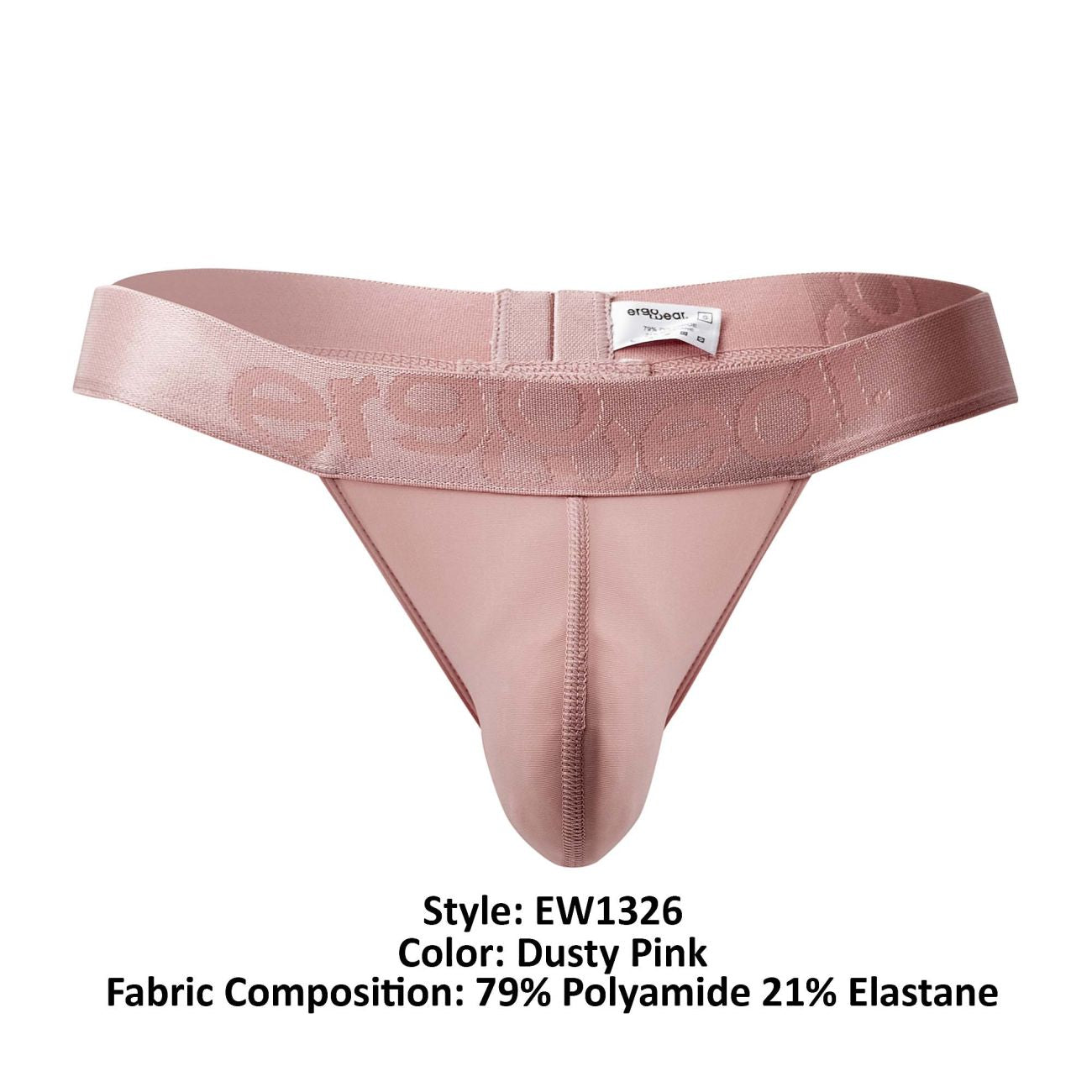 ErgoWear EW1326 Pastel Thongs Dusty Pink