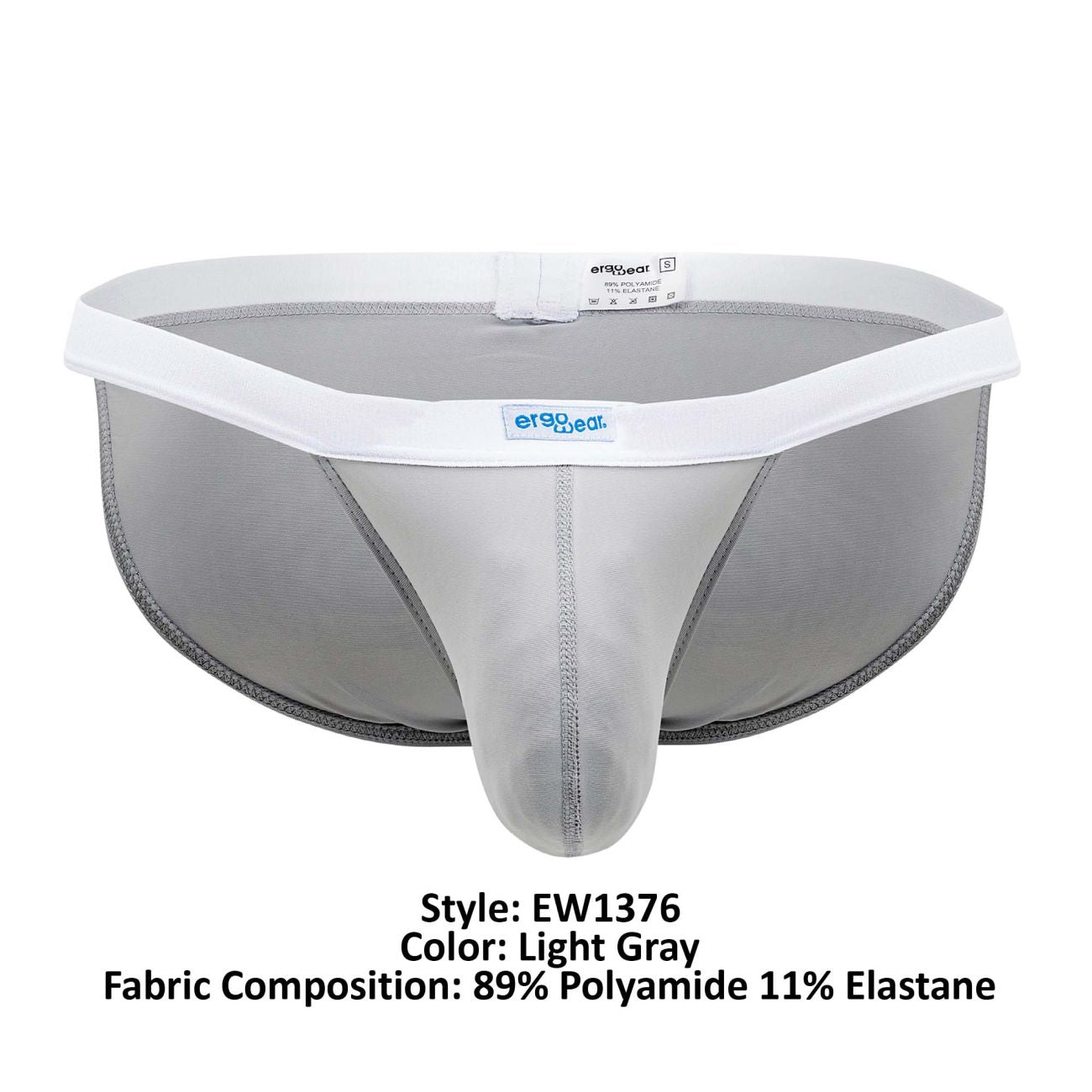 ErgoWear EW1376 SLK Bikini Light Gray