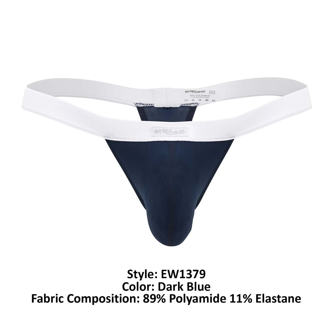 ErgoWear EW1379 SLK Thongs Dark Blue