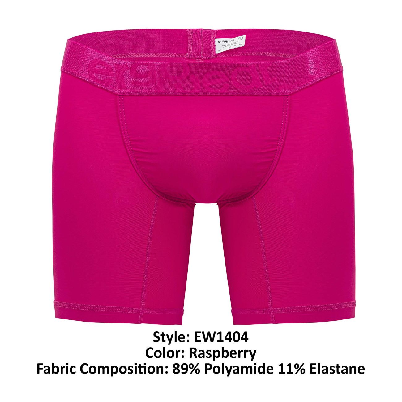 ErgoWear EW1404 FEEL XX Boxer Briefs Raspberry