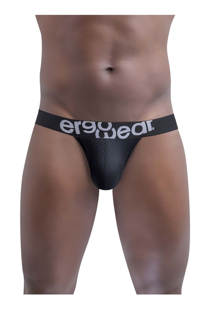 ErgoWear EW1431 Naughty GYM Jockstrap Black