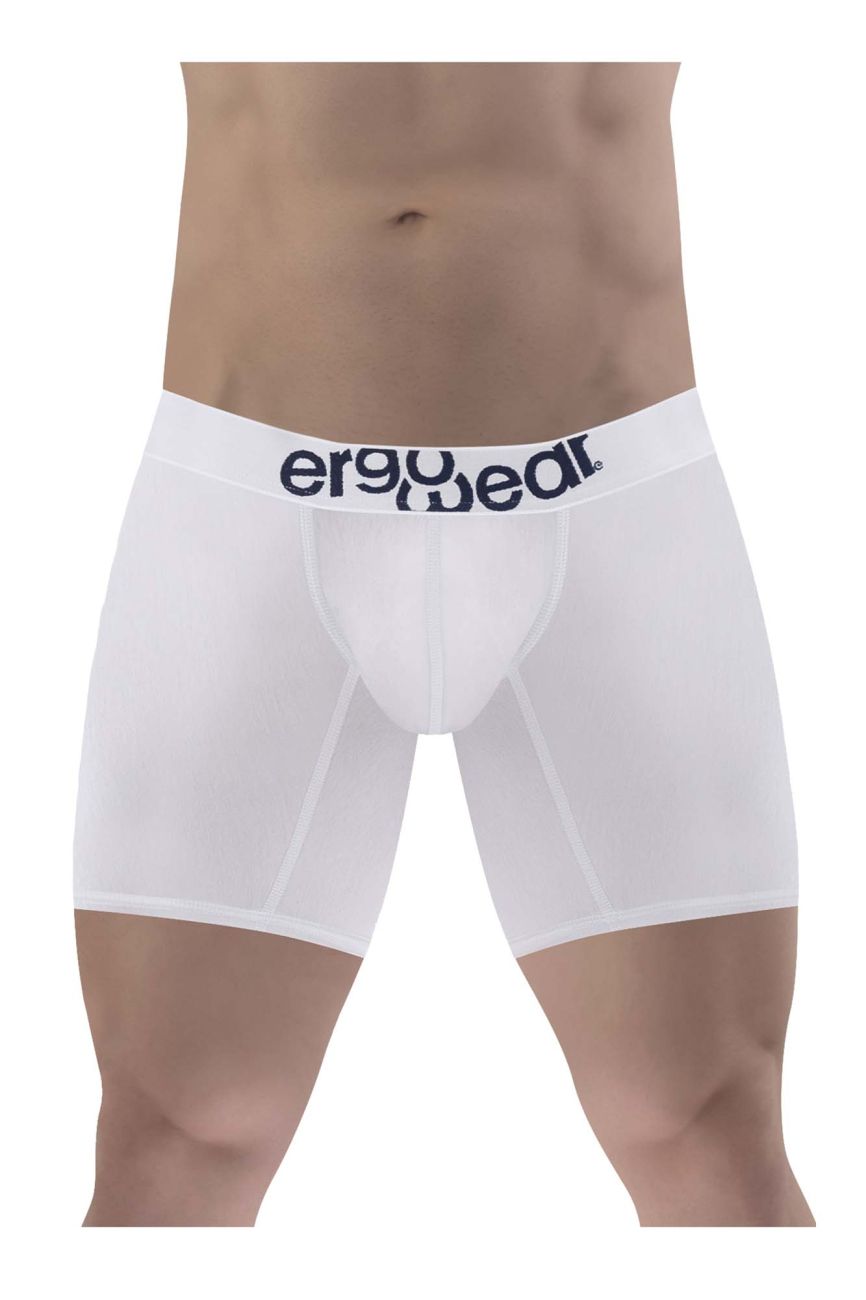 ErgoWear EW1477 MAX COTTON Boxer Briefs White