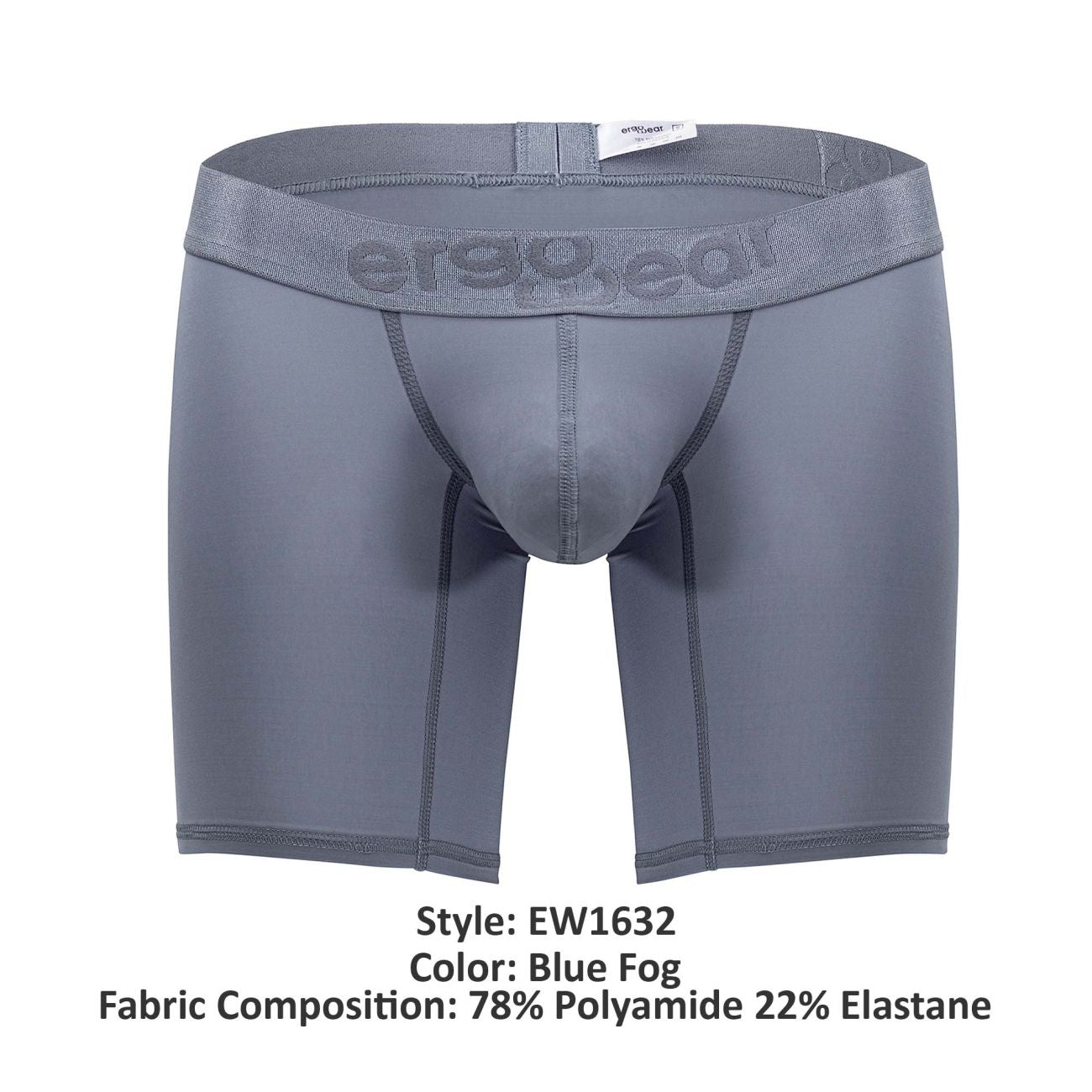 ErgoWear EW1632 MAX XX Boxer Briefs Blue Fog