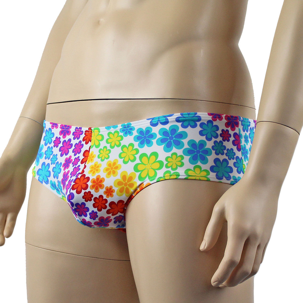 Mens Flower Girl Print Boxer Briefs