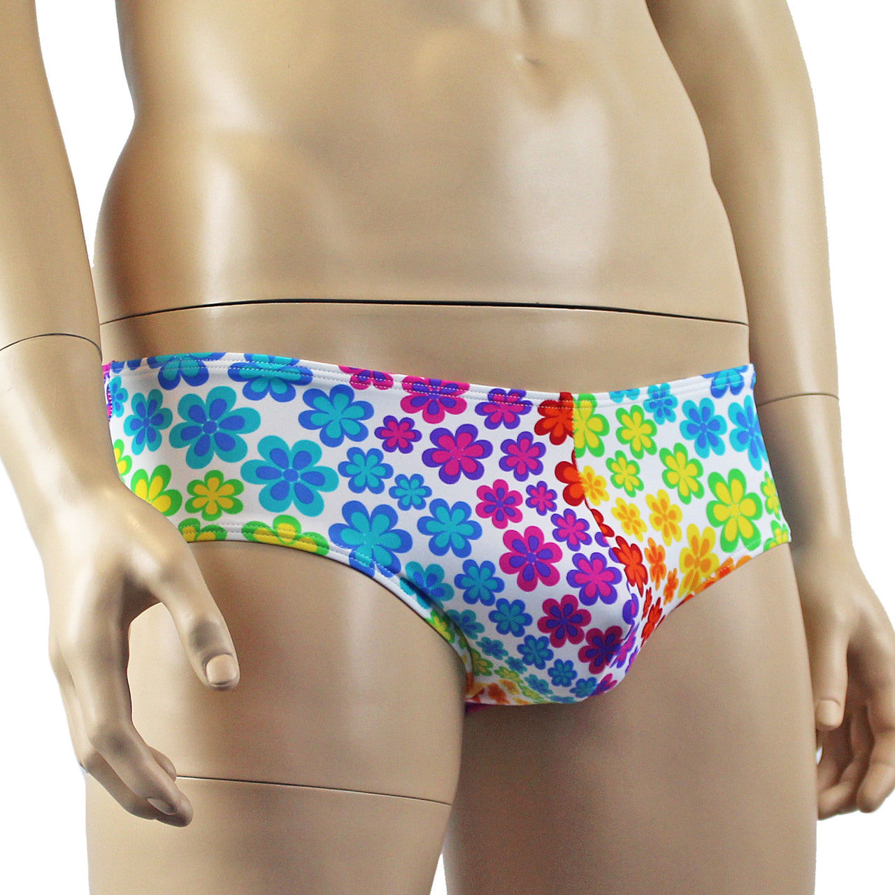 Mens Flower Girl Print Boxer Briefs