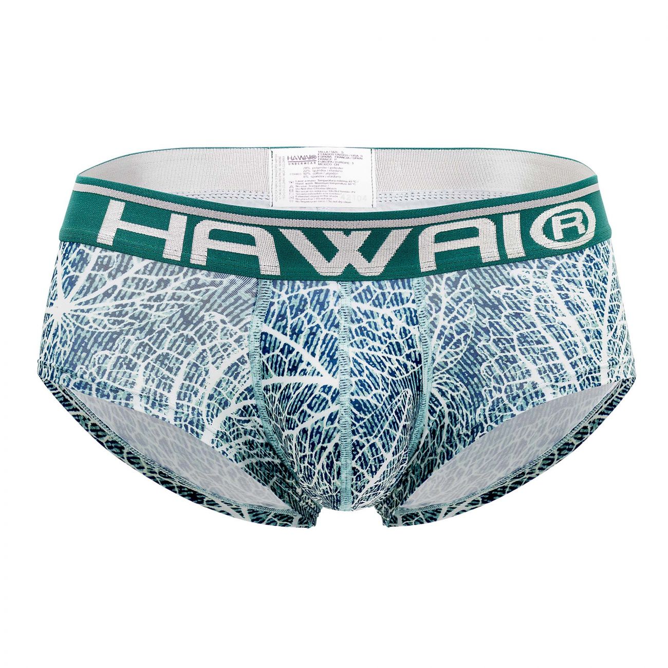 HAWAI 42134 Printed Mini Trunks Green