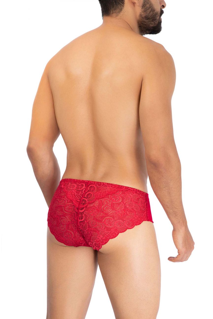 HAWAI 42157 Solid Lace Briefs Red