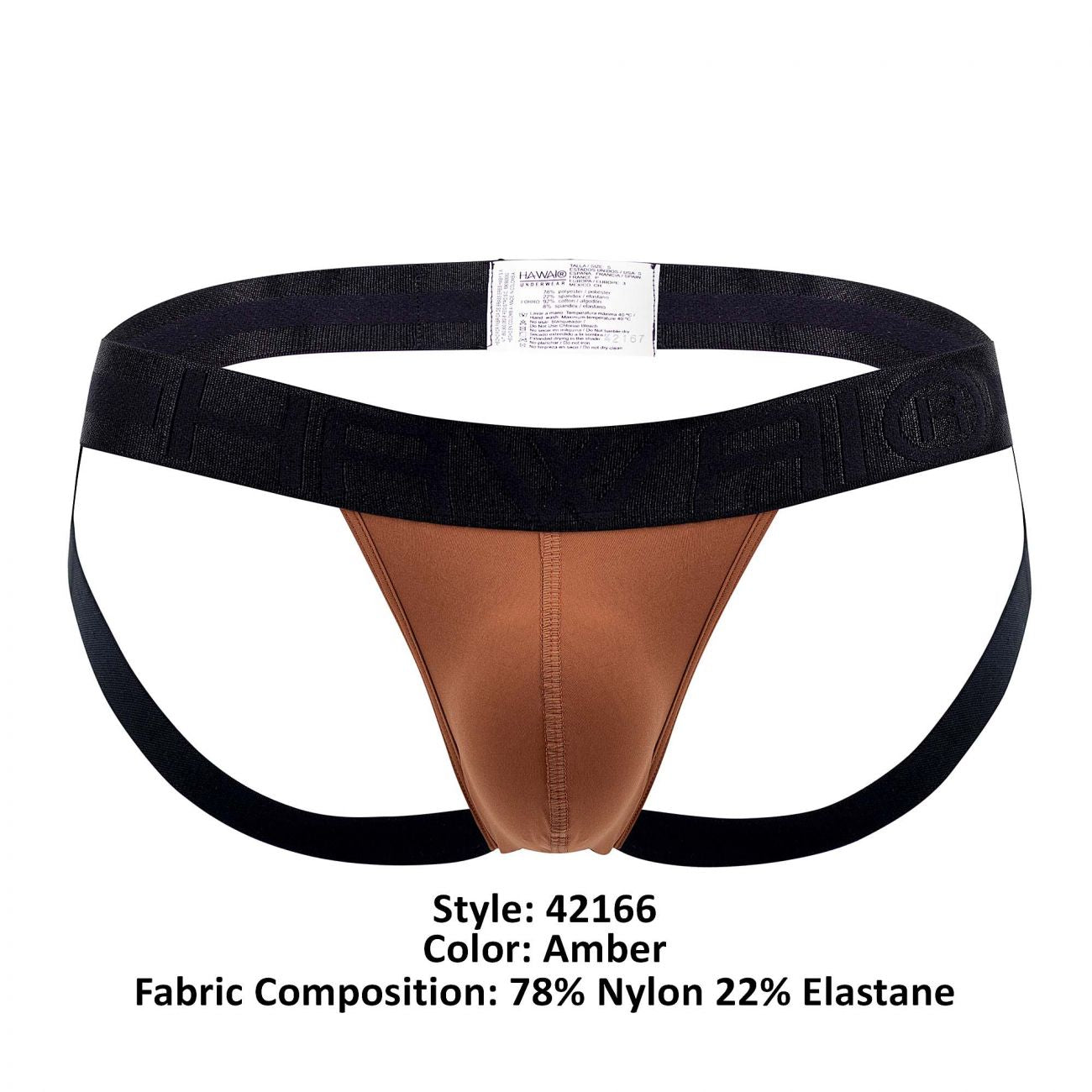 HAWAI 42166 Microfiber Jockstrap Amber