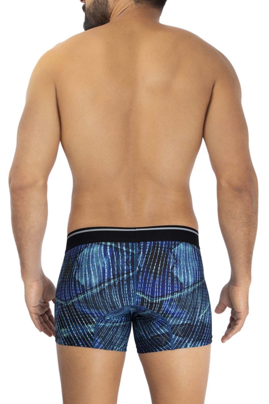 HAWAI 42173 Printed Microfiber Trunks Royal Blue