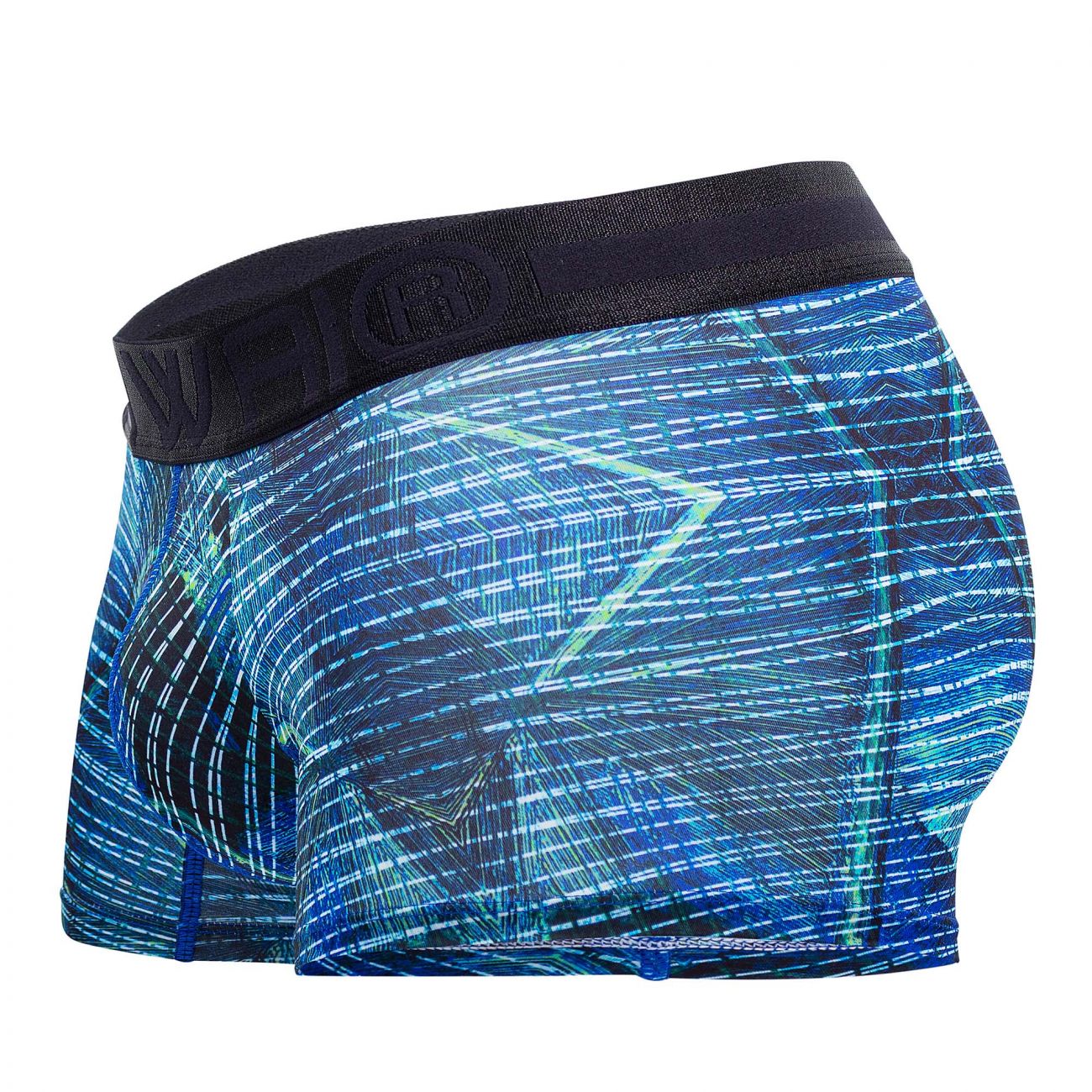 HAWAI 42173 Printed Microfiber Trunks Royal Blue