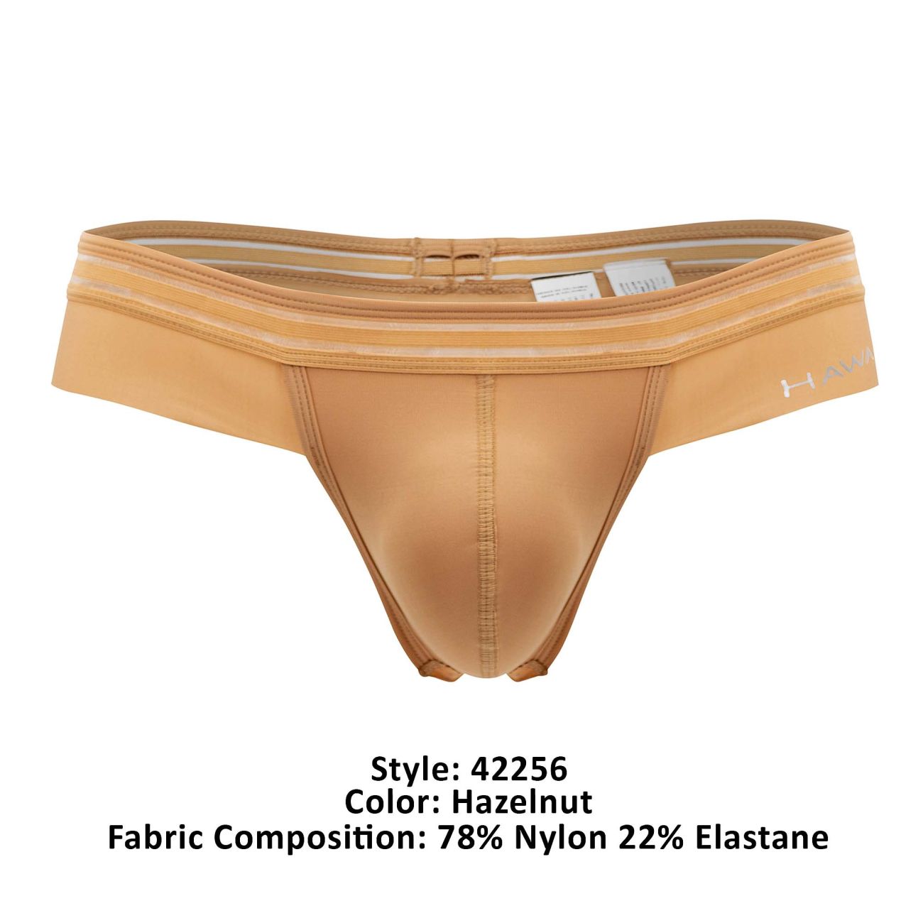 HAWAI 42256 Microfiber Thongs Hazelnut