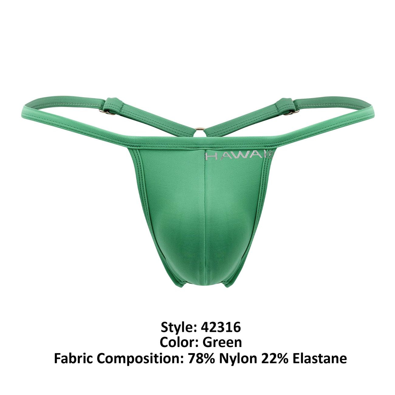 HAWAI 42316 Microfiber G-String Green