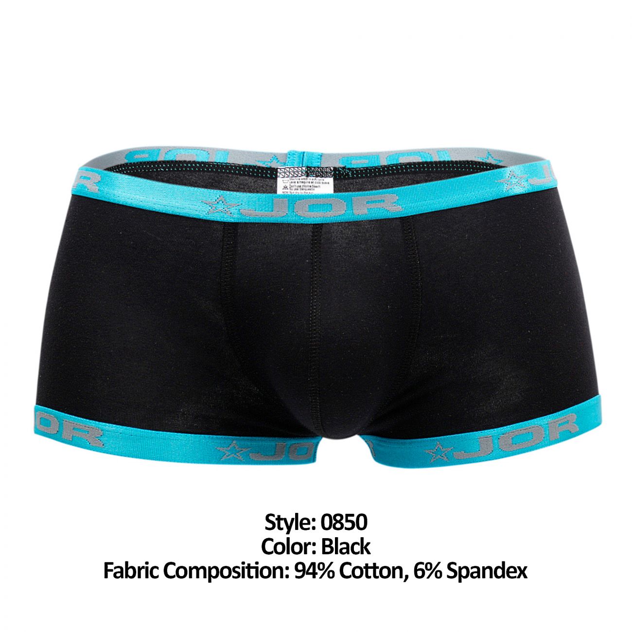 JOR 0850 Power Boxer Briefs Black
