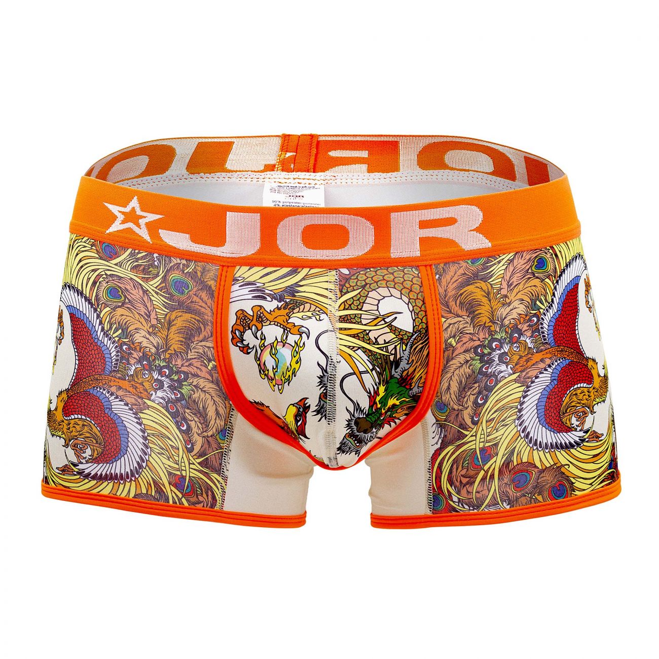 JOR 1524 Fenix Trunks Orange Printed