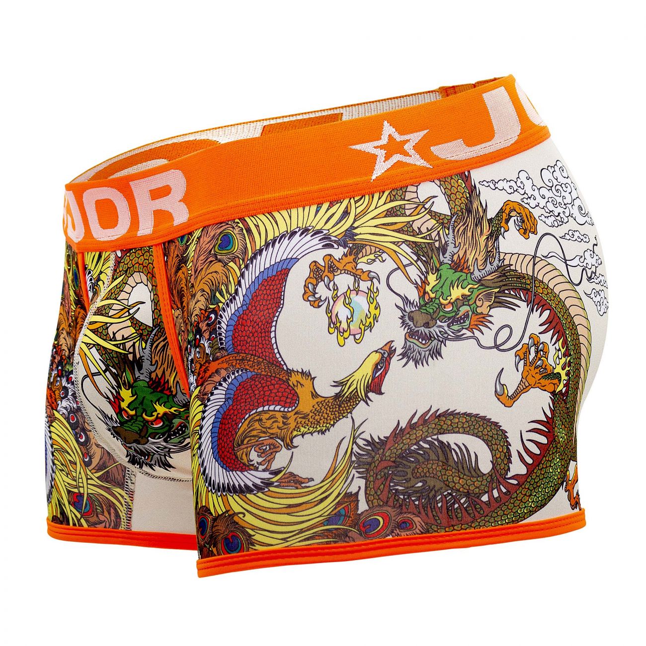 JOR 1524 Fenix Trunks Orange Printed