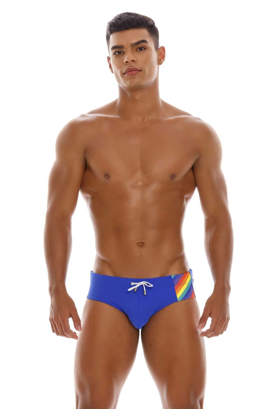 JOR 1553 Pride Swim Briefs Blue
