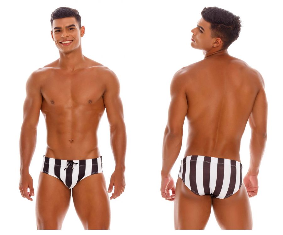 JOR 1555 Smile Swim Briefs Black