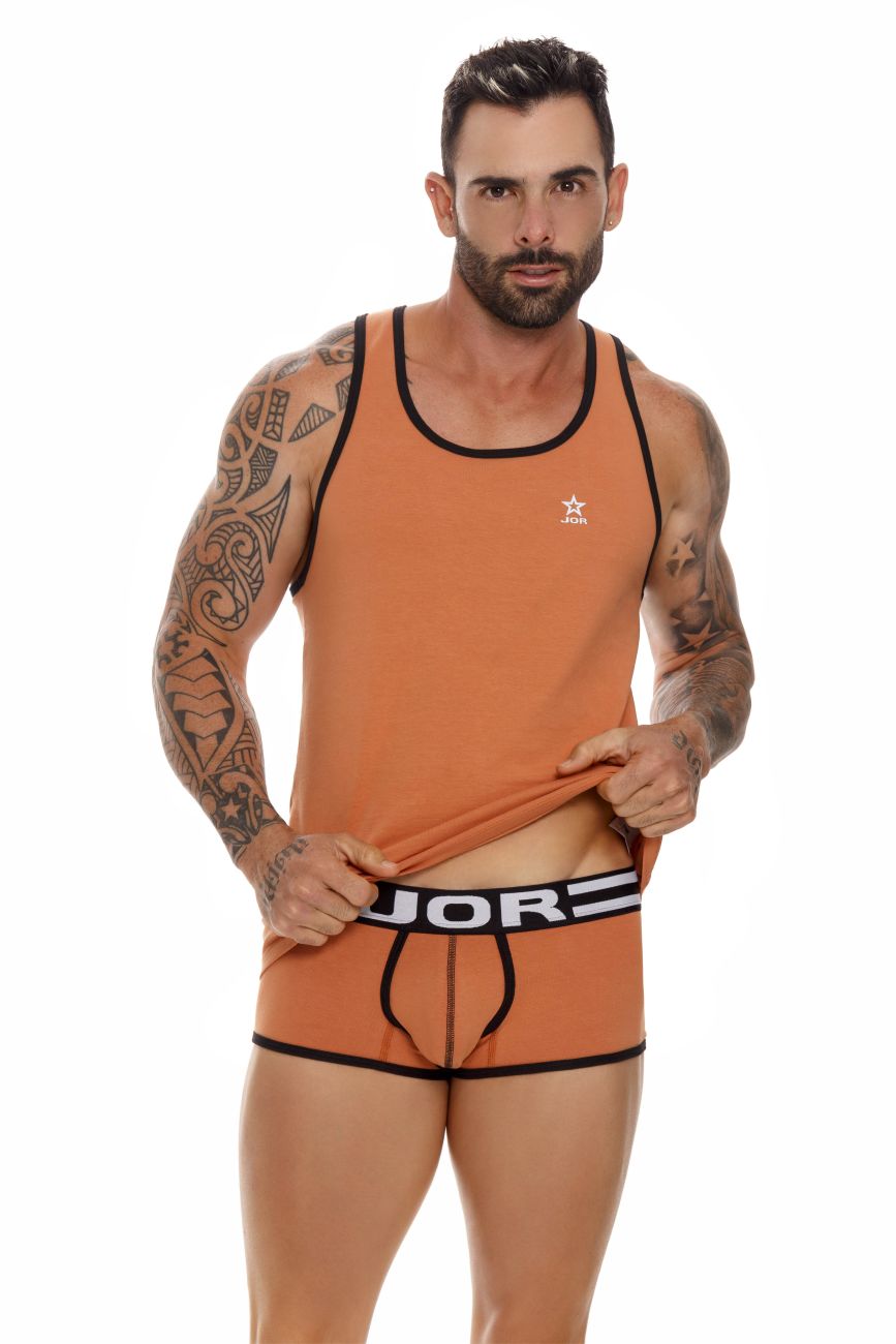 JOR 1616 Varsity Tank Top Ochre