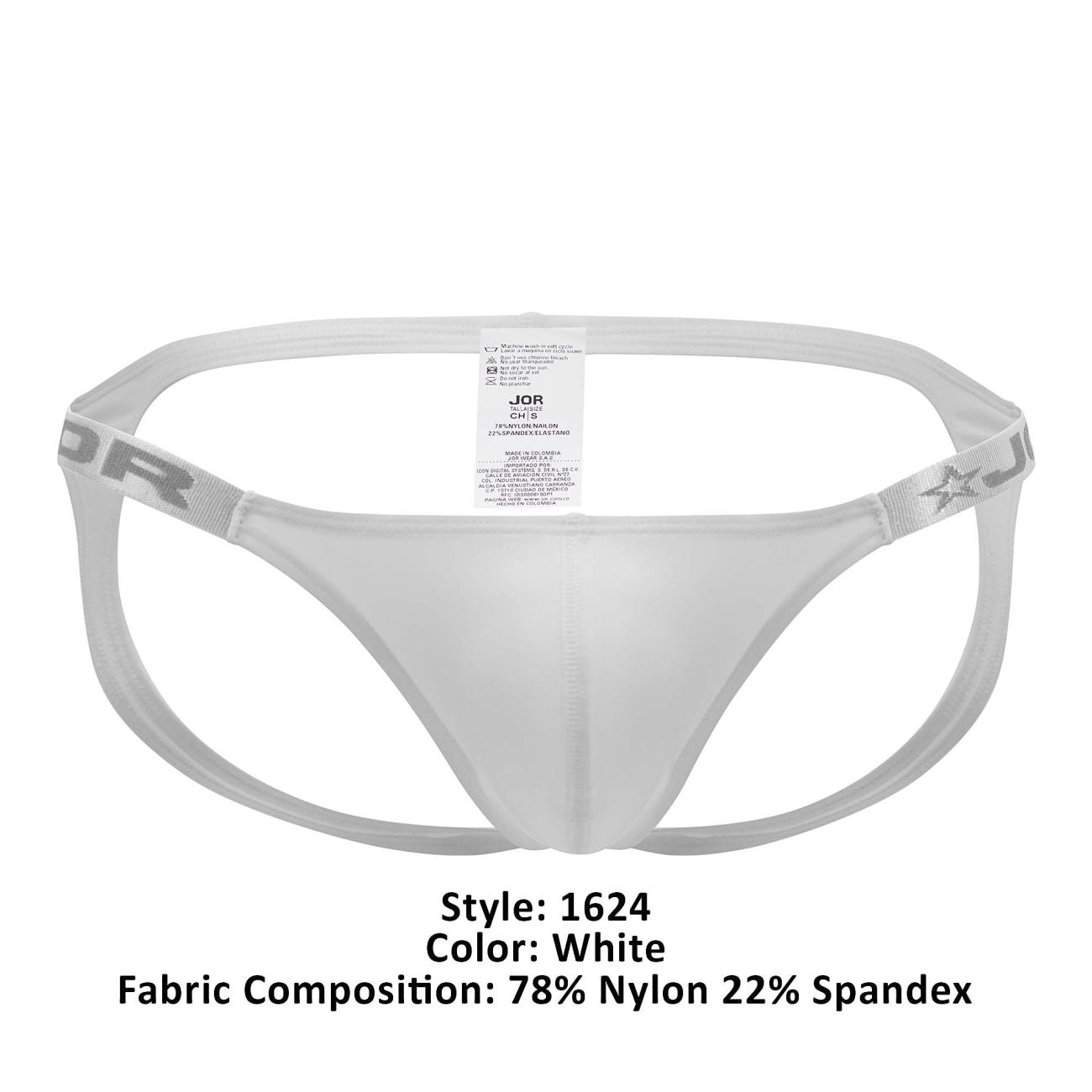 JOR 1624 Eros Jockstrap White