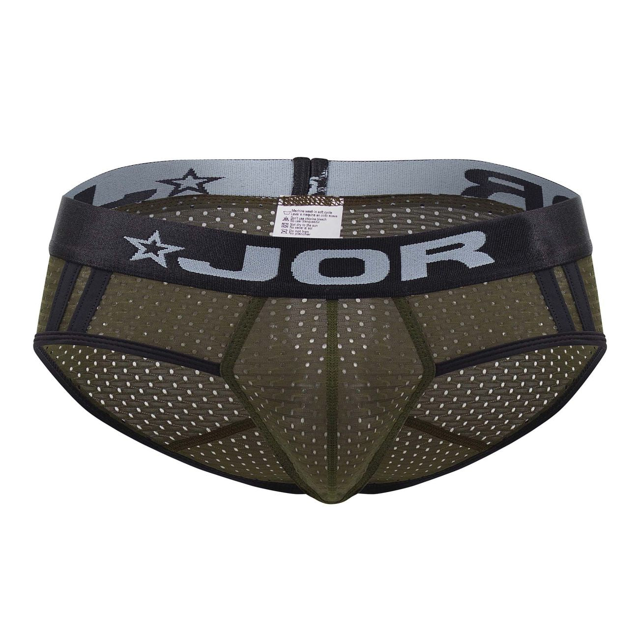 JOR 1635 Electro Briefs Green & Black