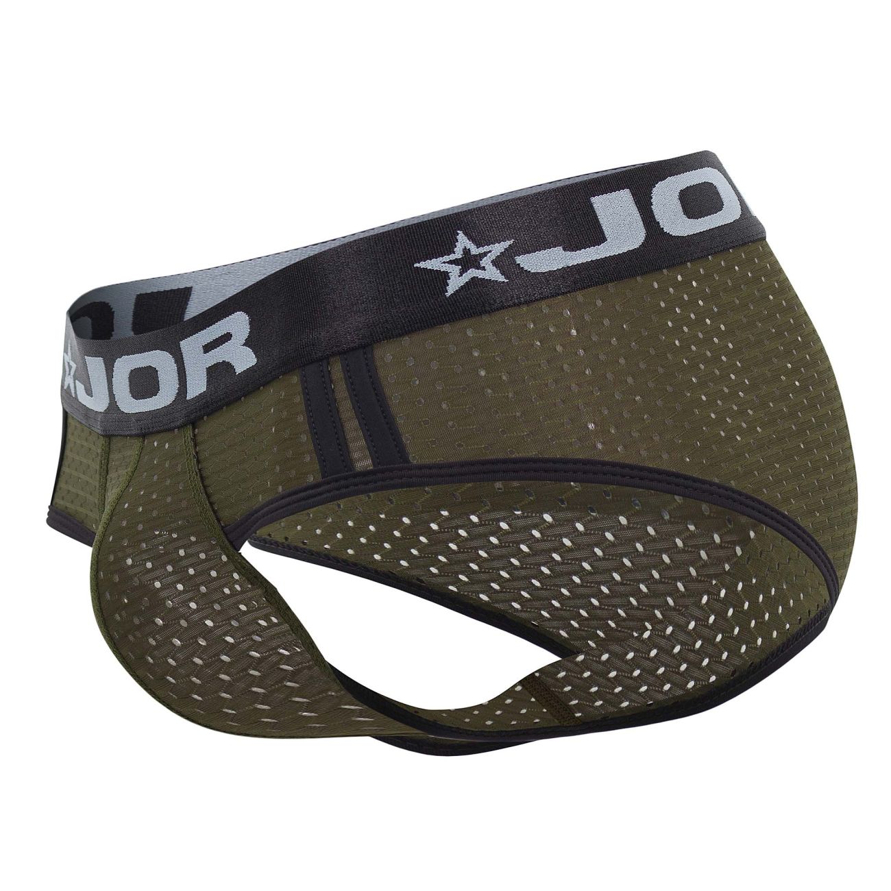 JOR 1635 Electro Briefs Green & Black