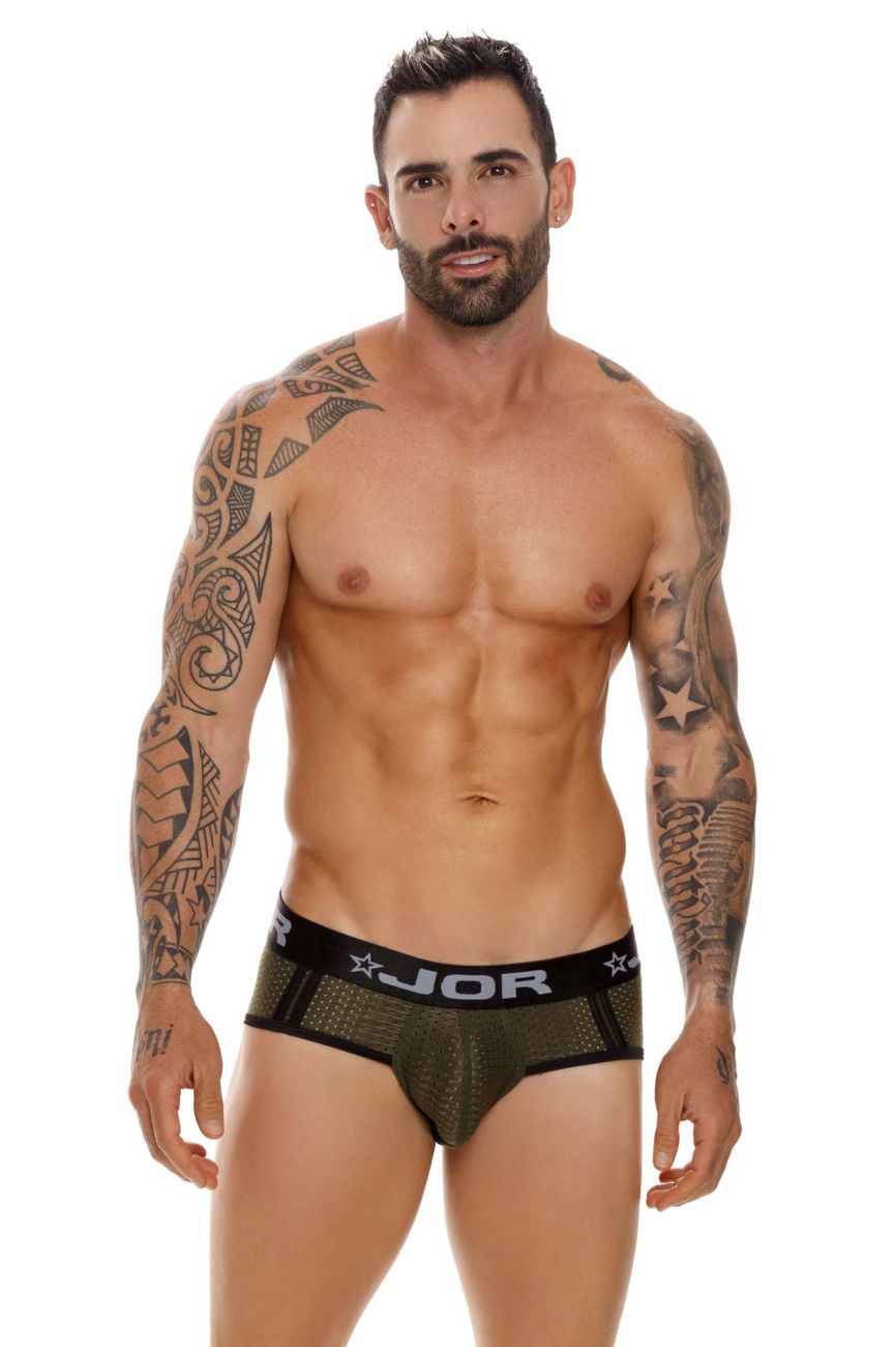 JOR 1636 Electro Jockstrap Green & Black