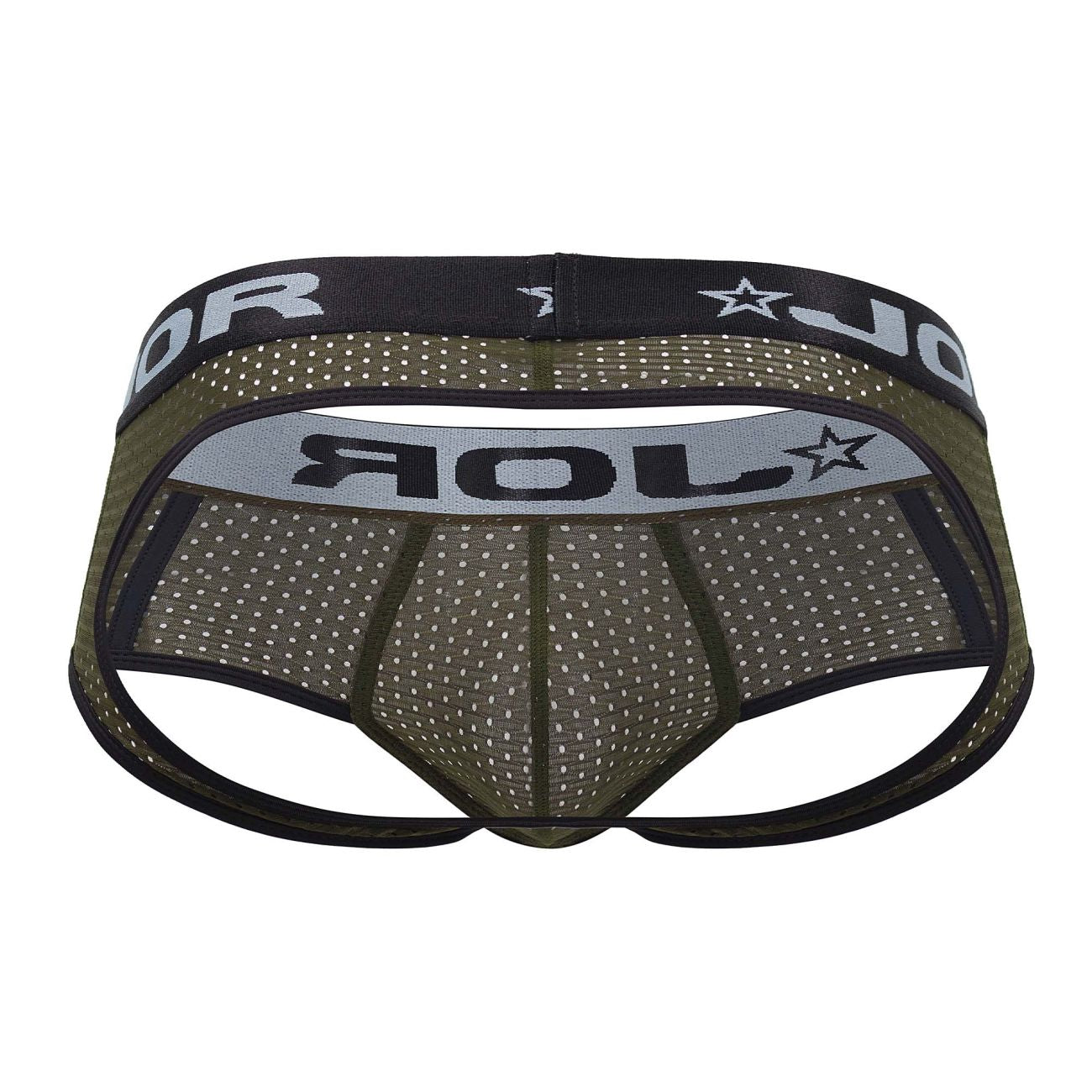 JOR 1636 Electro Jockstrap Green & Black