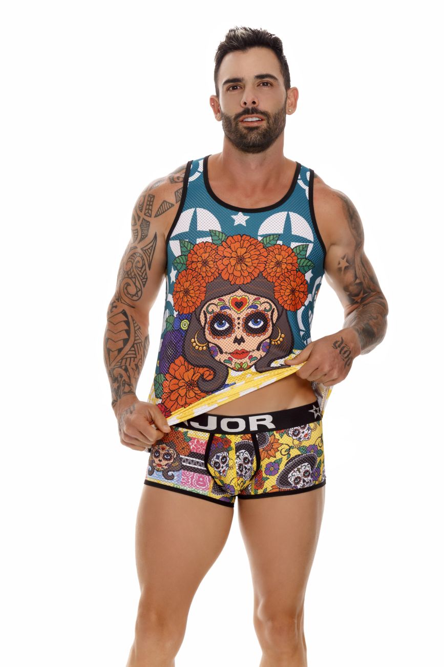 JOR 1648 Guadalupe Trunks Day of the Dead Printed