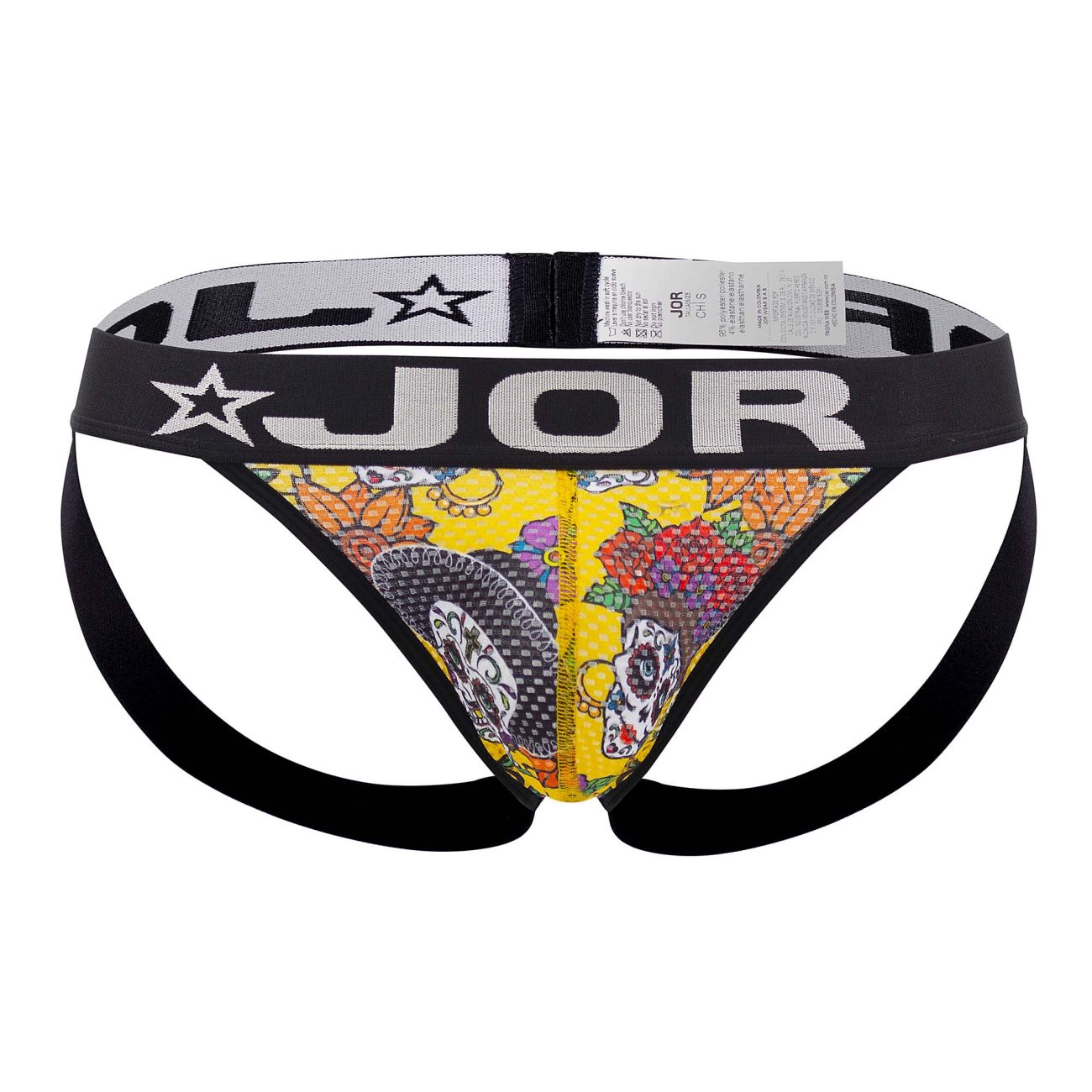 JOR 1650 Guadalupe Jockstrap Day of the Dead Printed