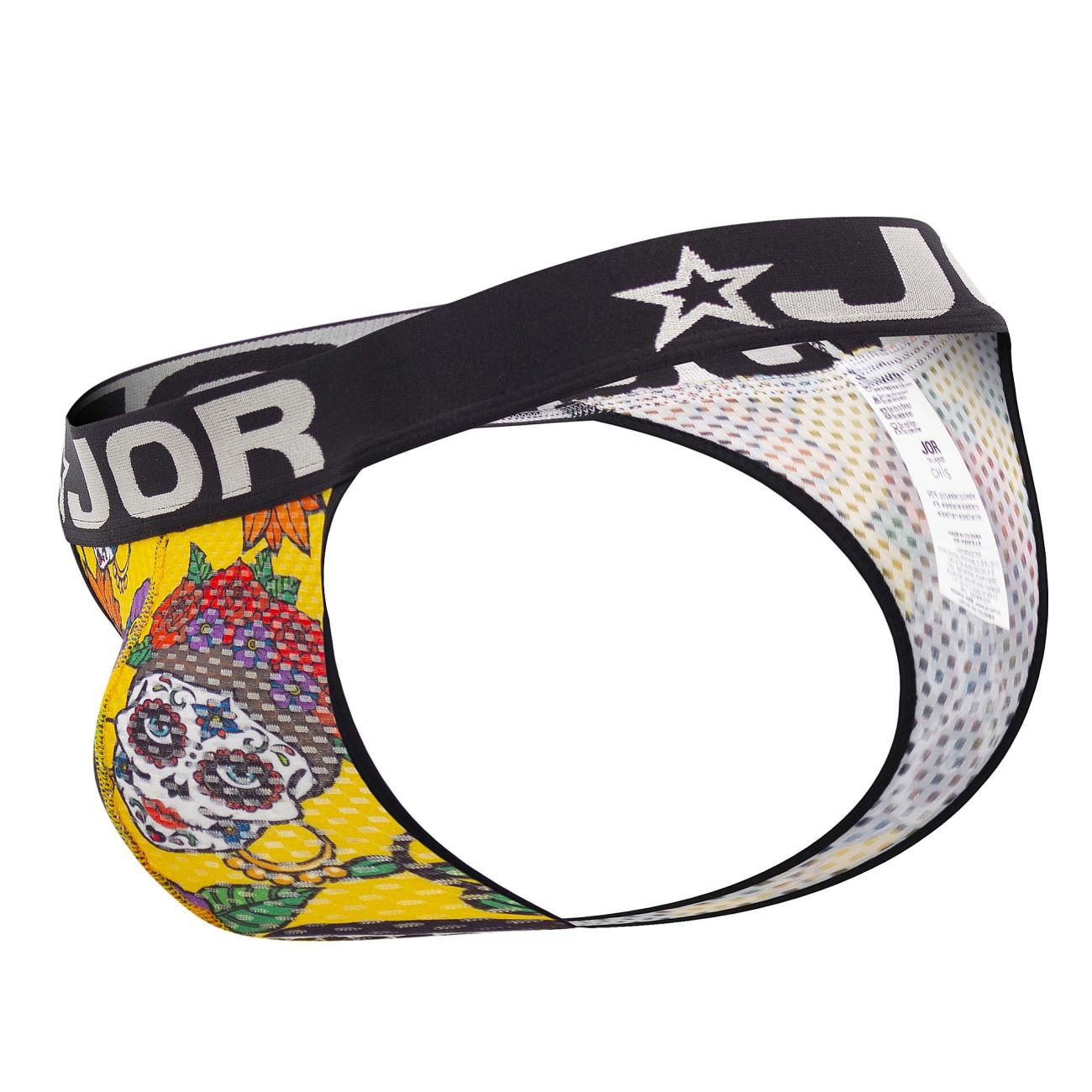 JOR 1651 Guadalupe Thongs Day of the Dead Printed