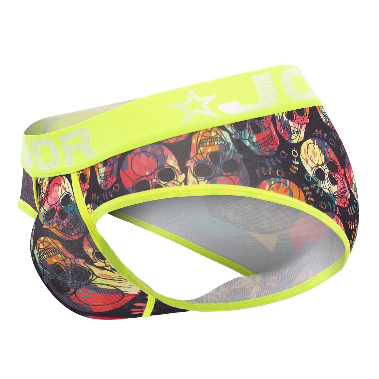 JOR 1654 Rivera Bikini Skulls Printed