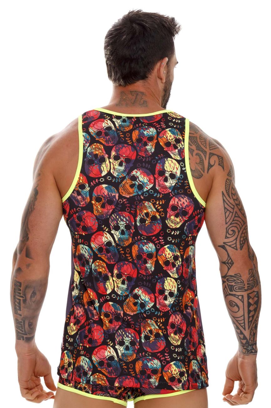 JOR 1657 Rivera Tank Top Skulls Printed