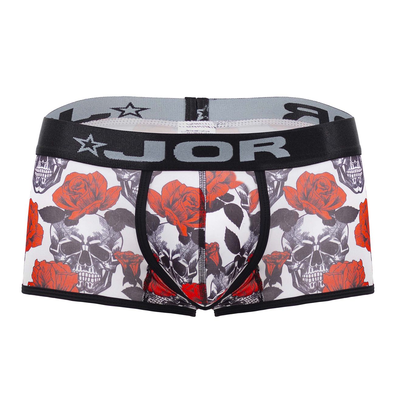 JOR 1658 Jalisco Trunks Skulls & Rose Printed