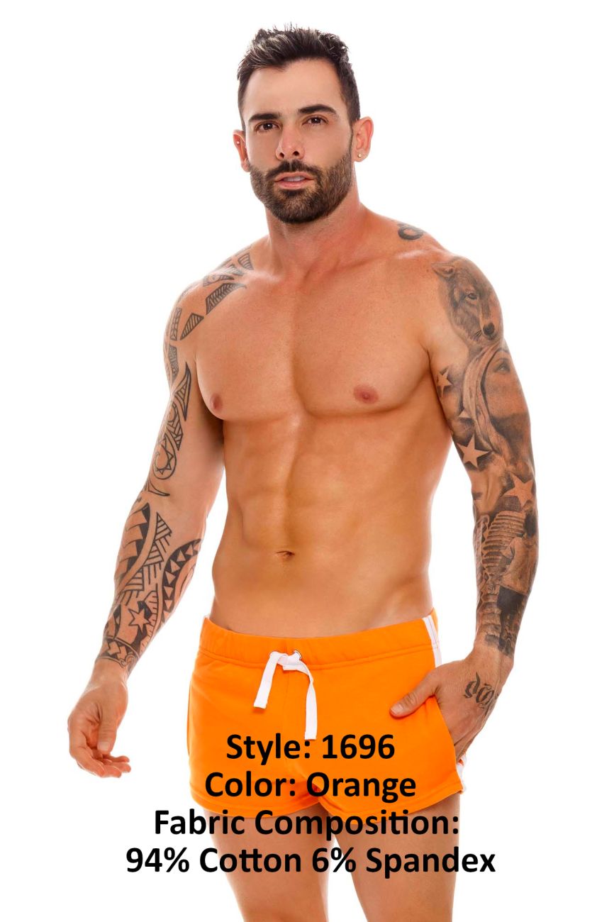 JOR 1696 Rio Athletic Shorts Orange