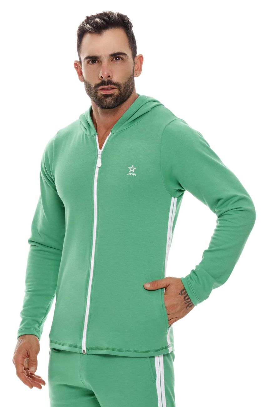 JOR 1697 Rio Hoodie Green