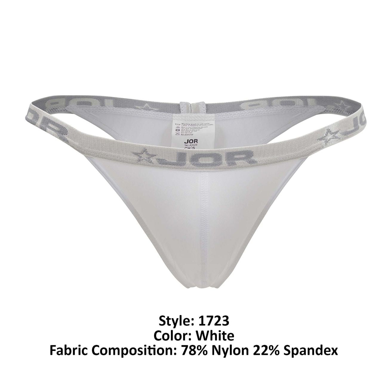JOR 1723 Romeo Thongs White