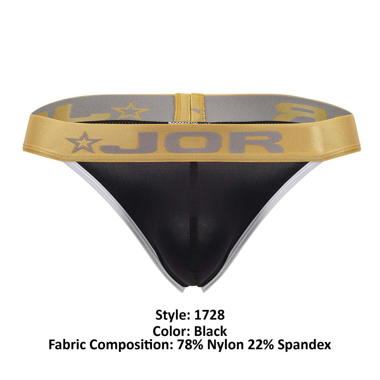 JOR 1728 Orion Thongs Black