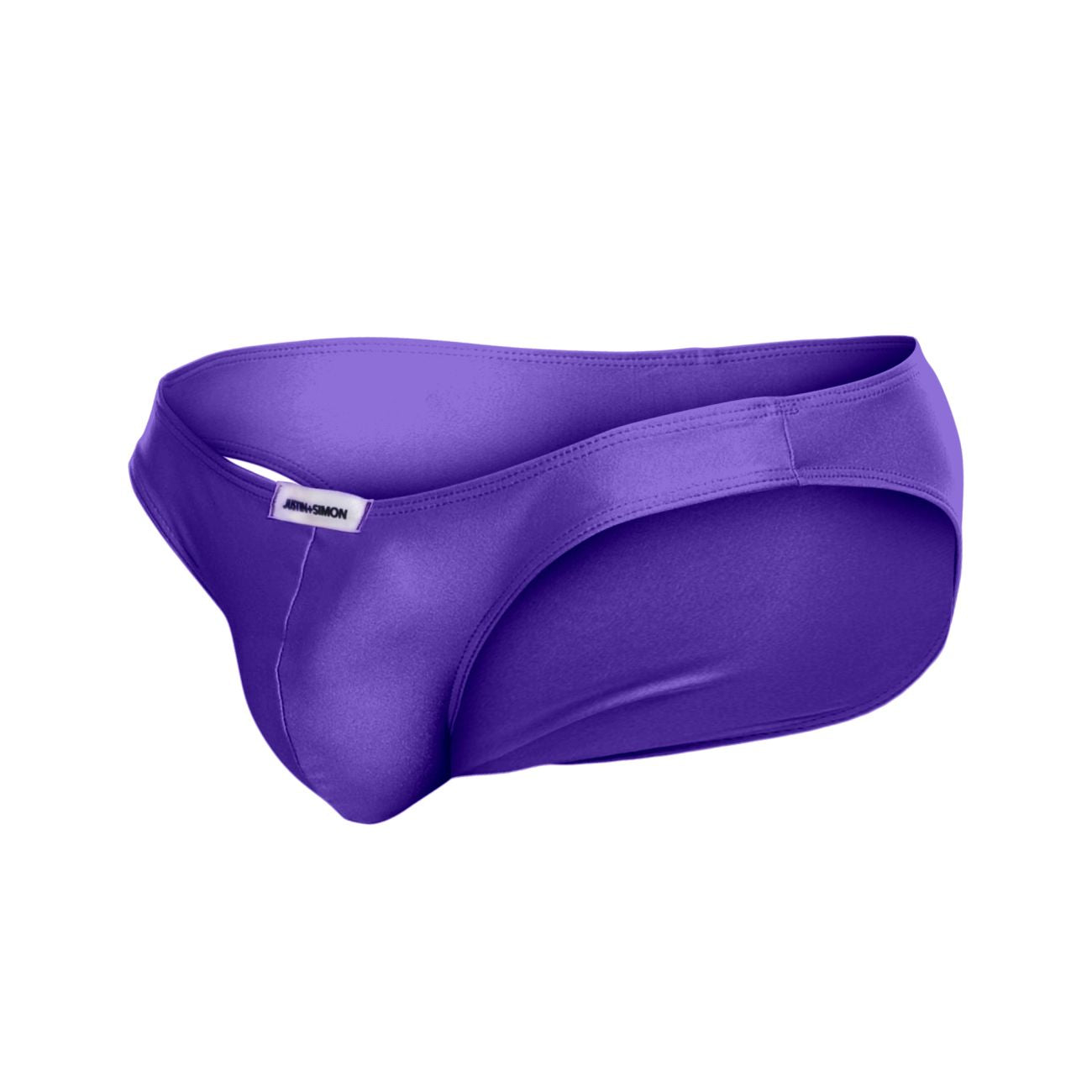 JUSTIN+SIMON XSJ01 Classic Silky Bikini Purple Plus Sizes