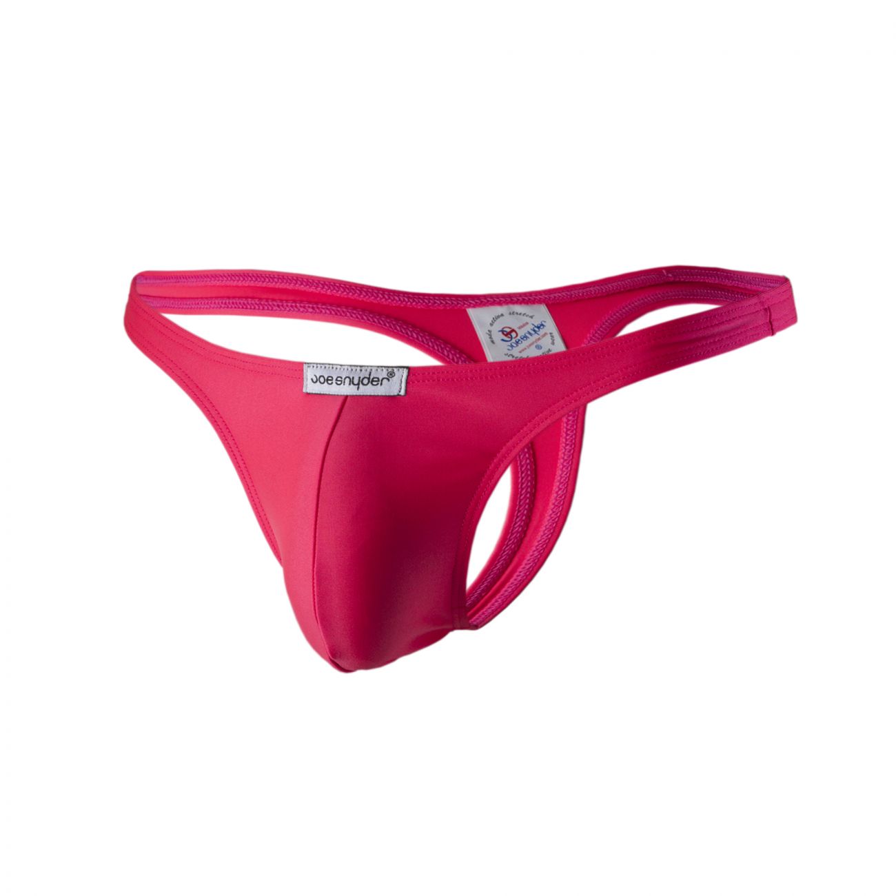 Joe Snyder JS03-Pol Polyester Thong Neon Pink Poly