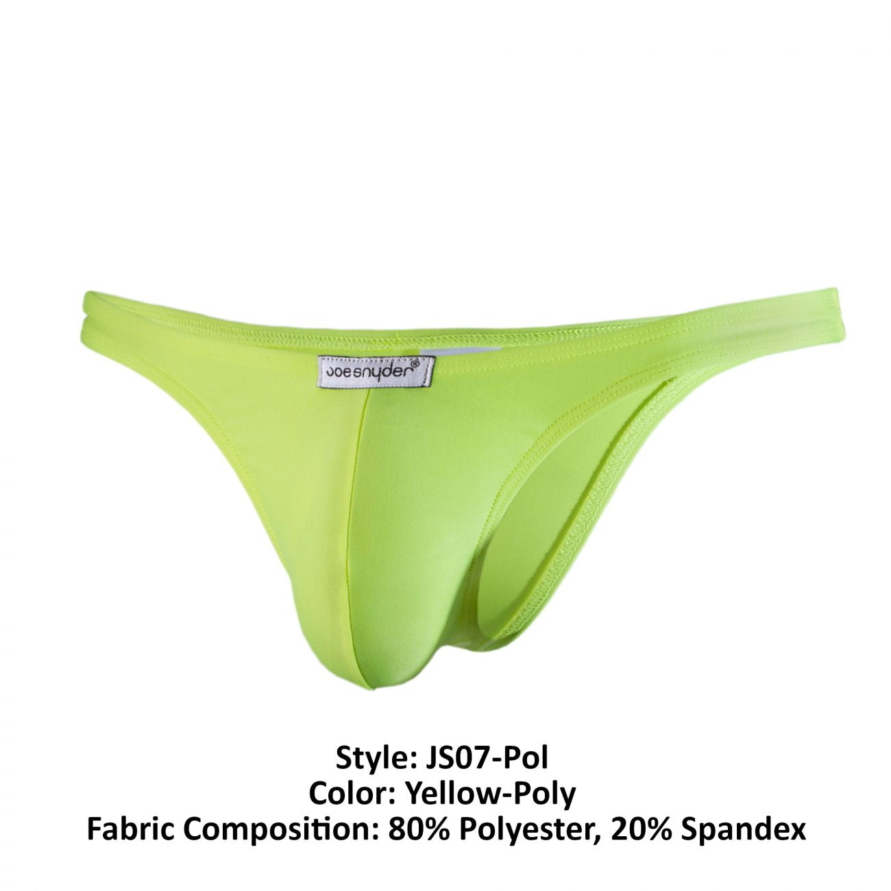 Joe Snyder JS07-Pol Polyester Capri Yellow Poly
