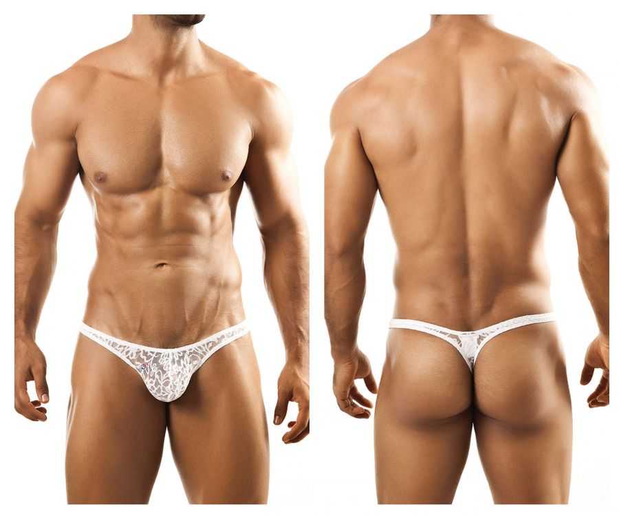 Joe Snyder JSBUL02 Bulge Tanga White Lace