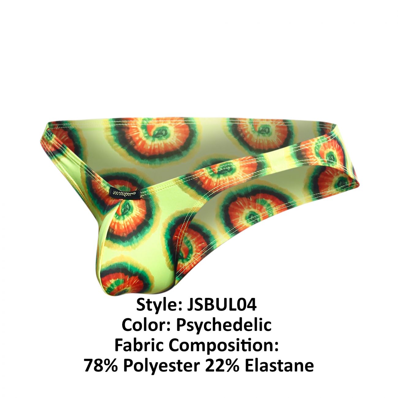 Joe Snyder JSBUL04 Bulge Full Bikini Psychedelic