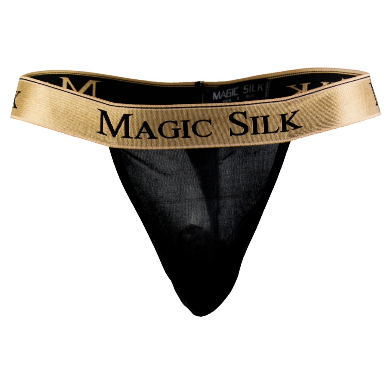 Magic Silk 4586 Silk Knit Micro Thong Black