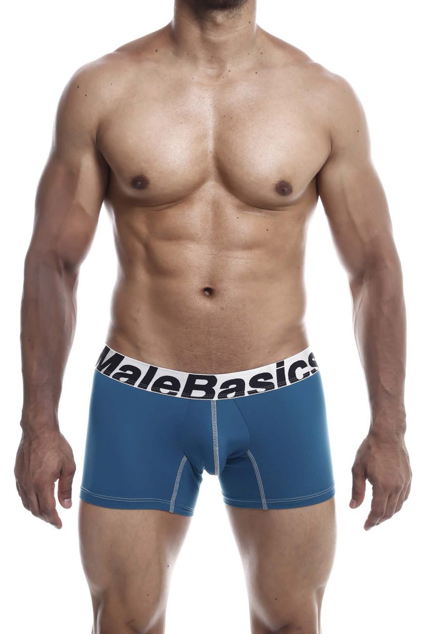 MaleBasics MBM01 Performance Boxer Briefs Emerald