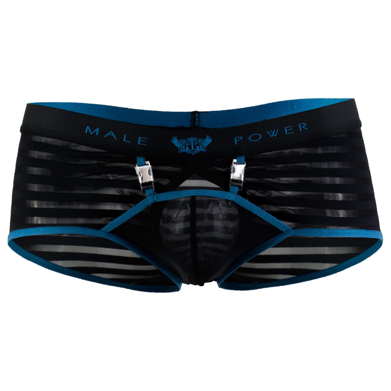Male Power 135239 Clip Tease Clip Mini Short Boxer Briefs