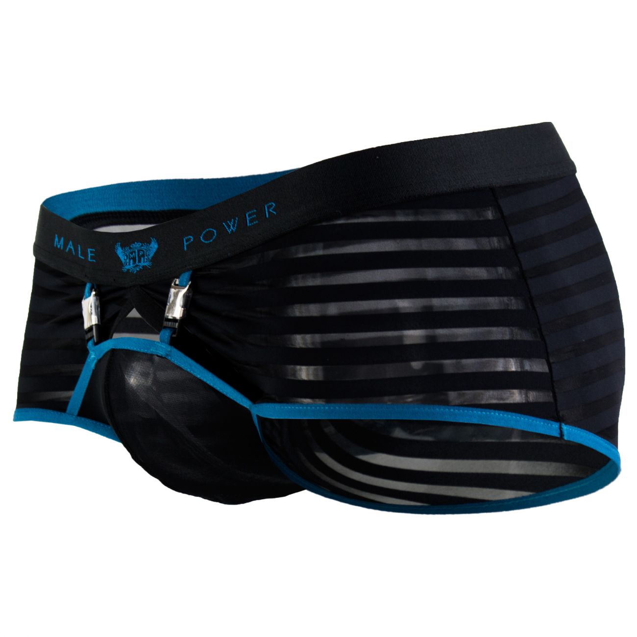 Male Power 135239 Clip Tease Clip Mini Short Boxer Briefs