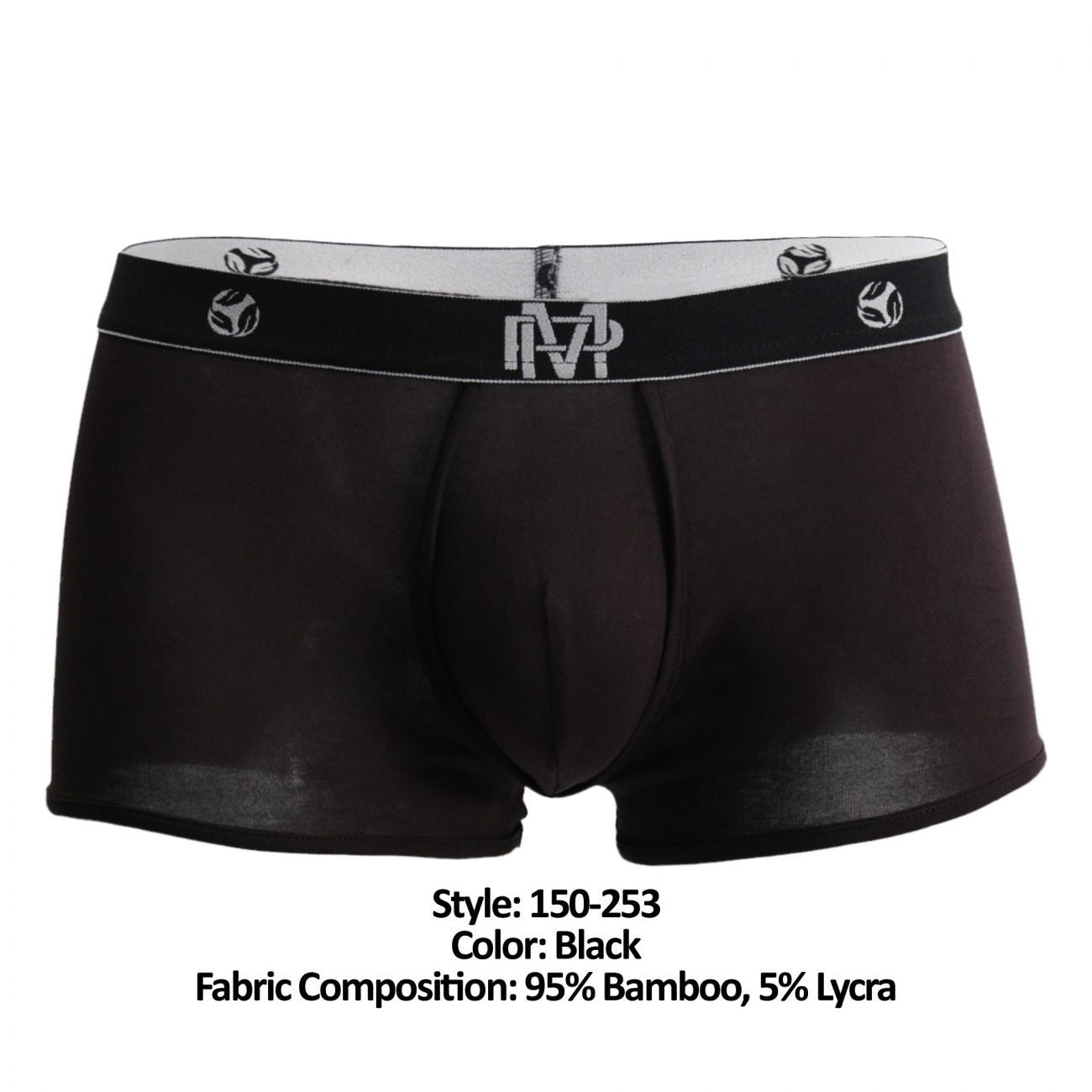 Male Power 150-253 Bamboo Mini Short Black