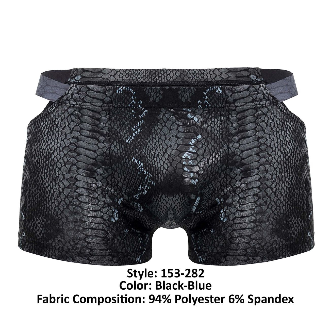 Male Power 153-282 S-naked Pouch Short Black-Blue