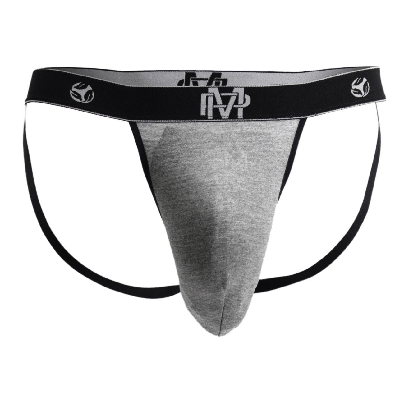 Male Power 349-253 Bamboo Sport Jock Gray
