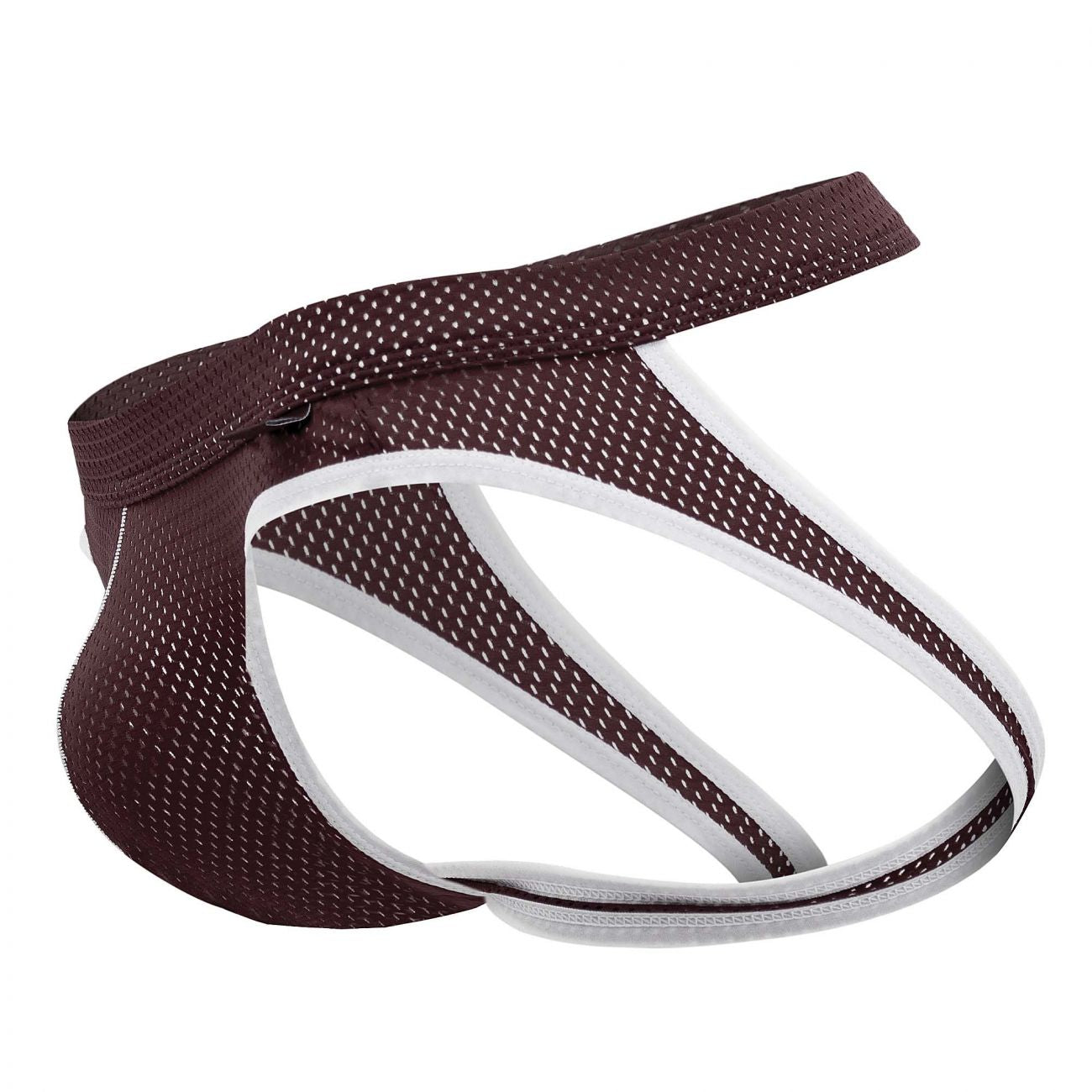 Male Power 354-273 Sport Mesh Jock Burgundy